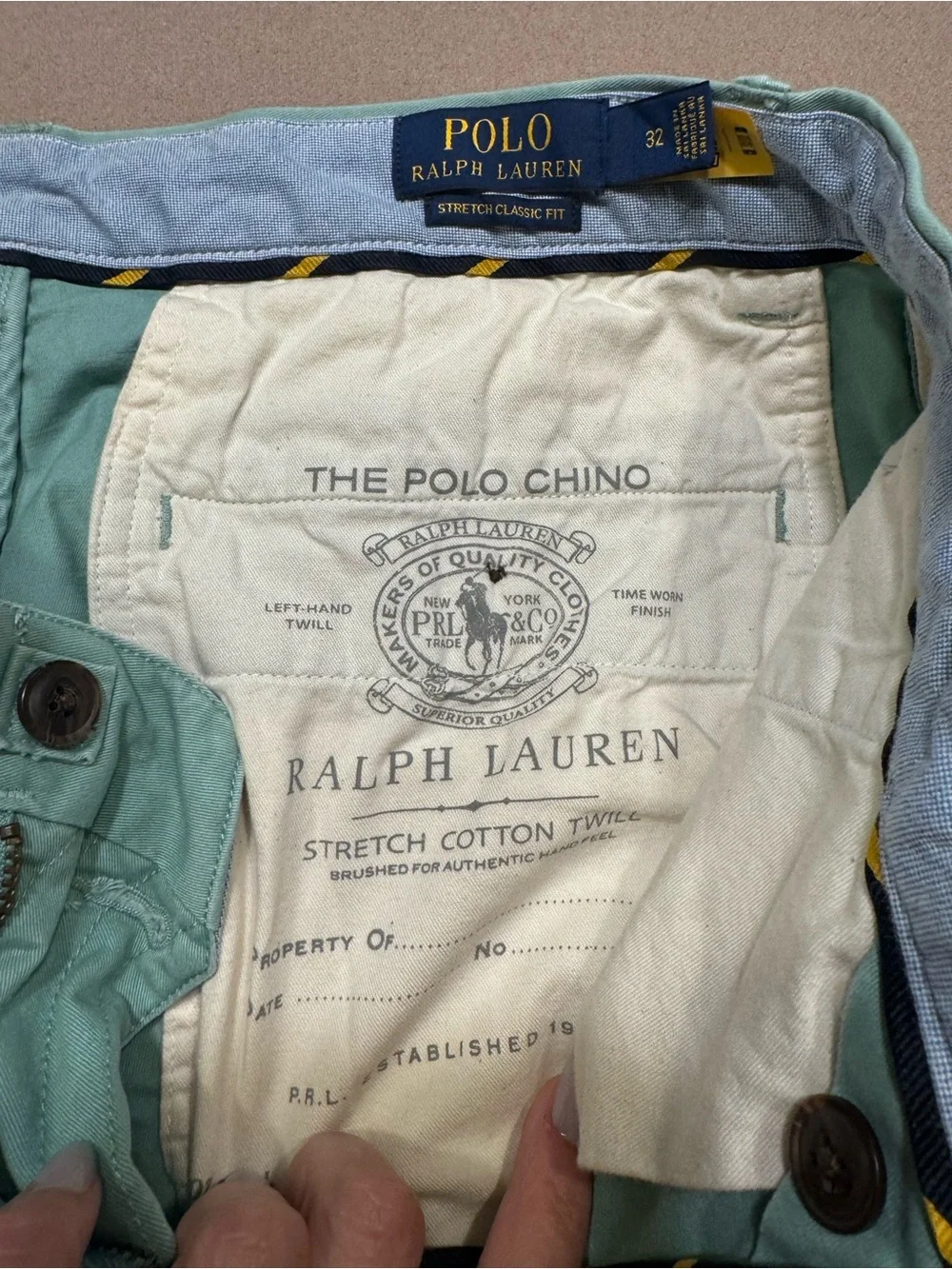 Polo Ralph Lauren tailored flat
